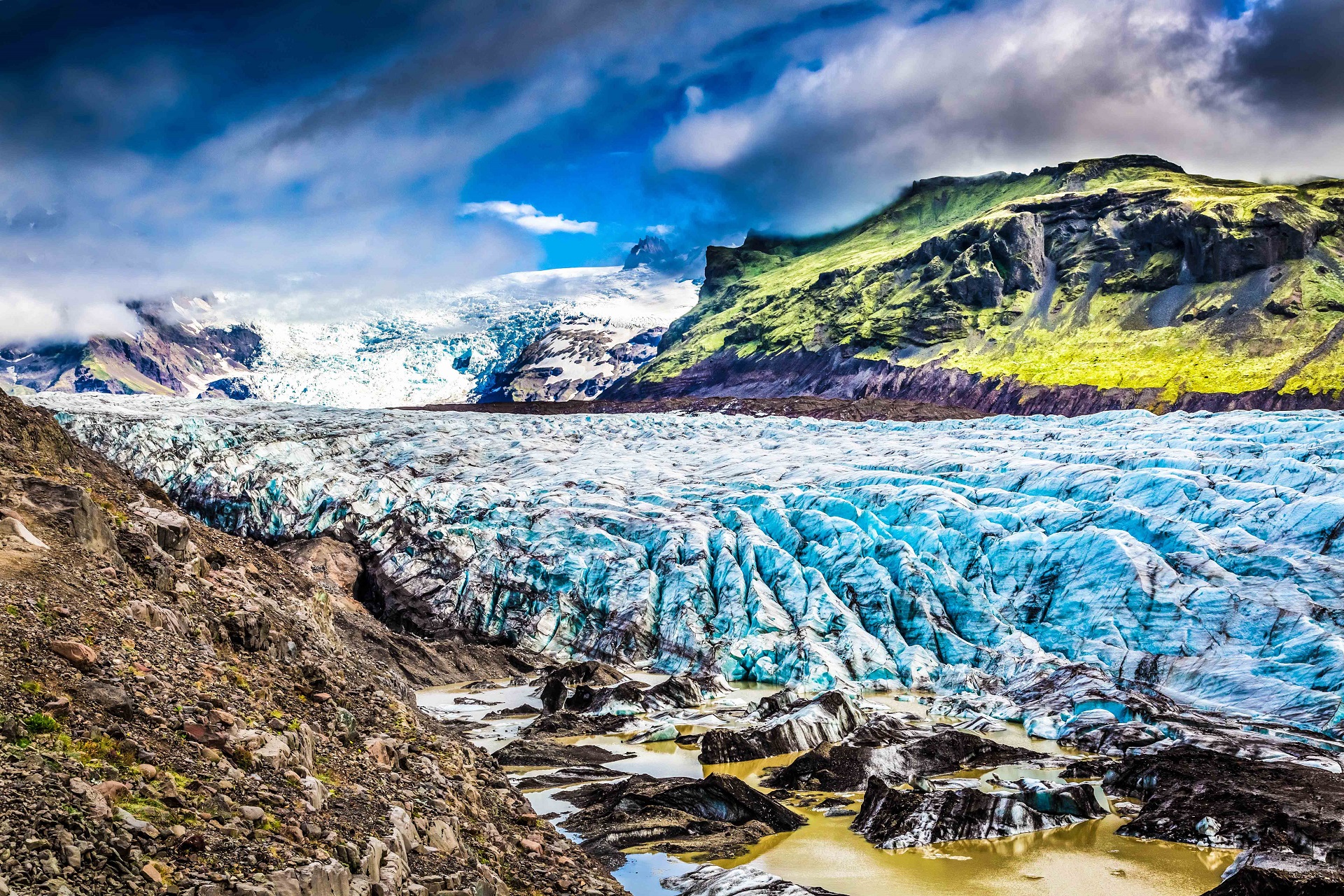 Vatnajökull Gletscher Island Eishöhlen