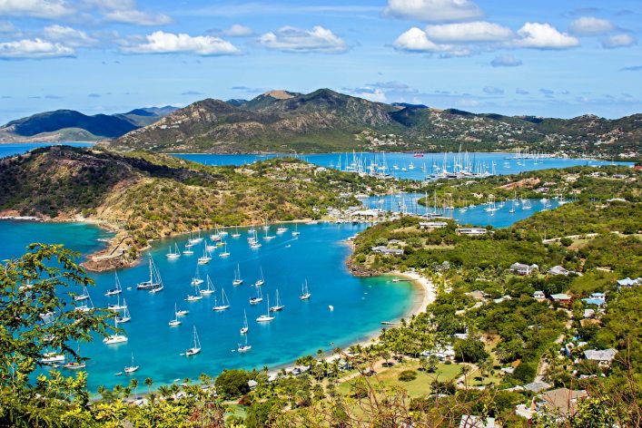 English Harbor, Antigua, Caribbean