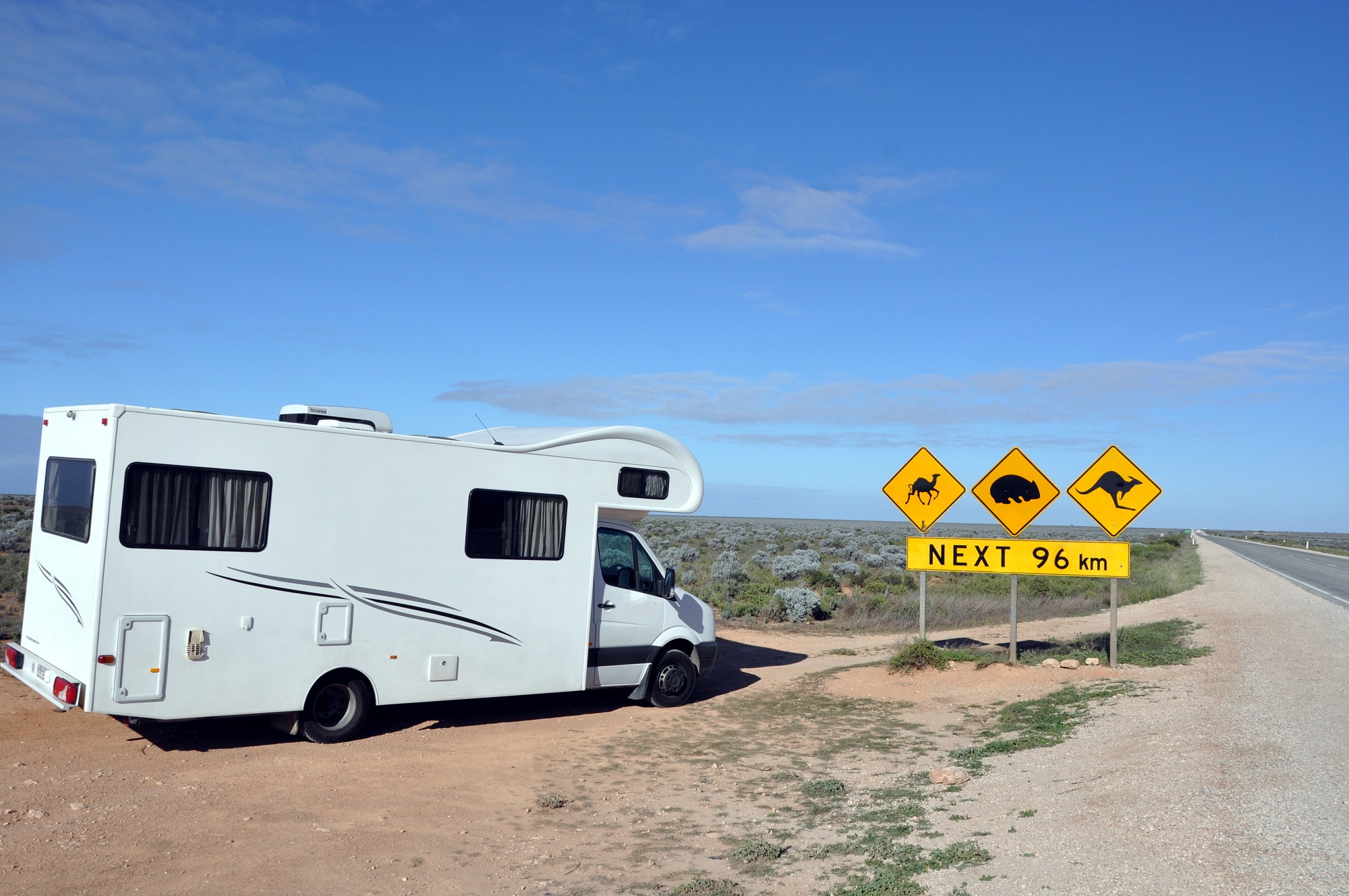 Campervan am Strassenrand, Australien Tipps Campervan am Strassenrand, Australien Tipps