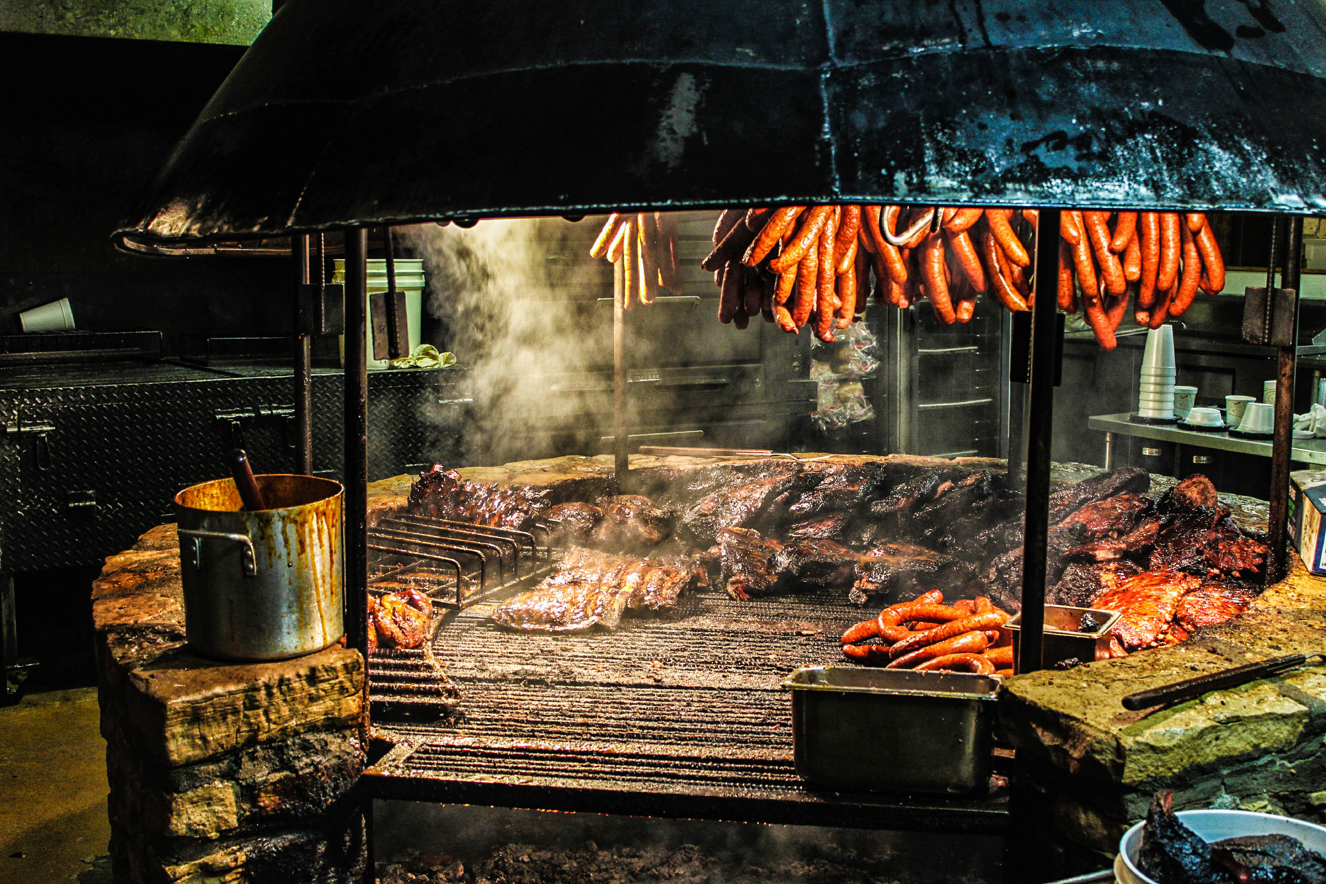 Texas Tipps Lockhart, BBQ, Grill