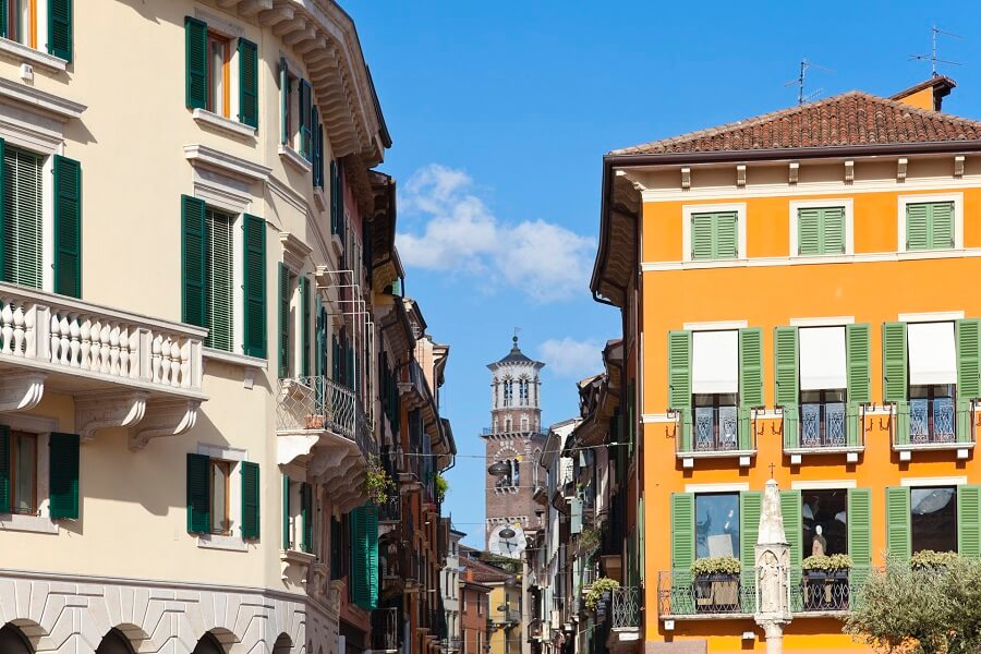 Torre dei Lamberti in Verona