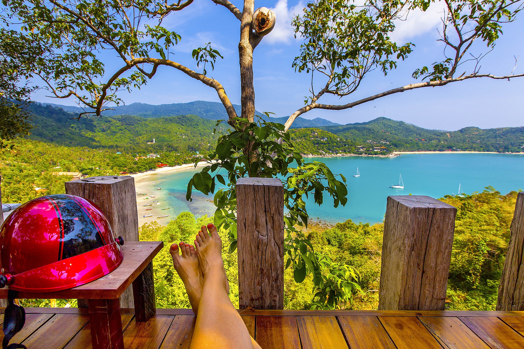 Koh Phangan Aussicht