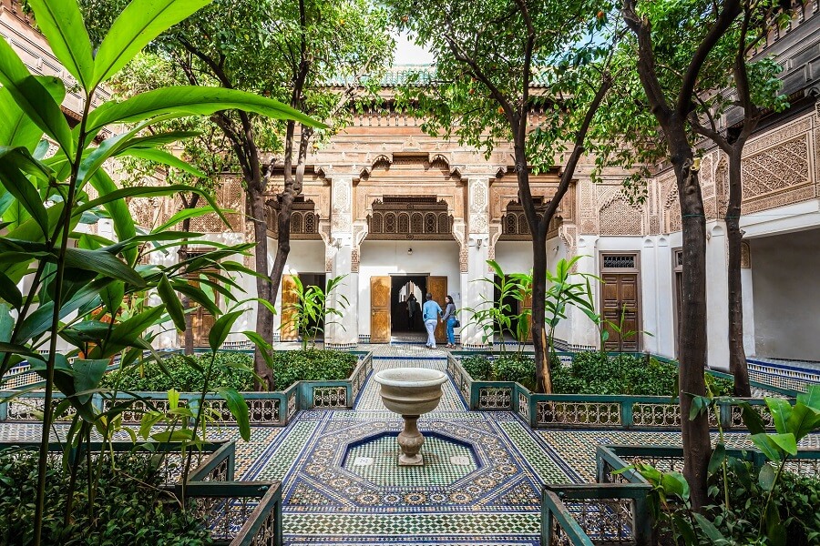 Der Bahia Palast. Foto: saiko3p / Shutterstock.com