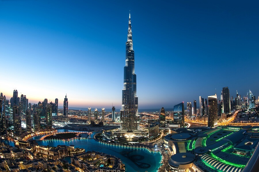 Burj Khalifa in Dubai