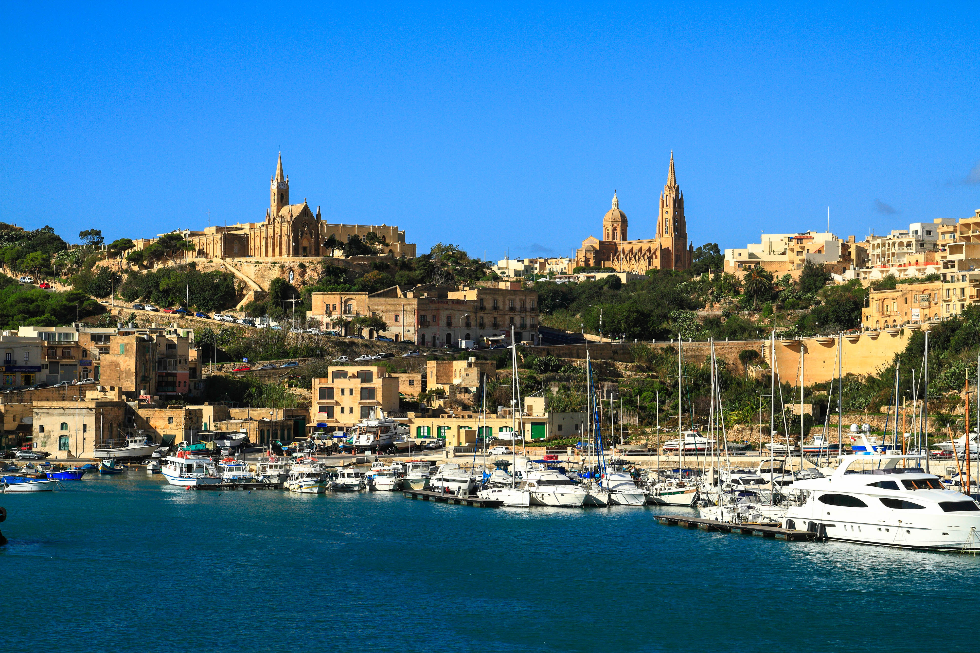 Gozo Hafen Mgarr