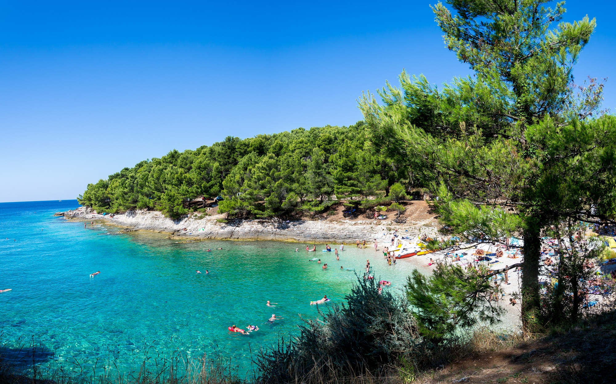 Pula Kroatien Strand 