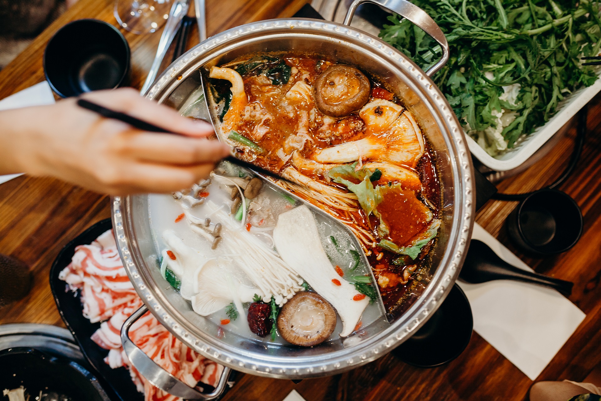 Koreanisches Essen . Kimchi