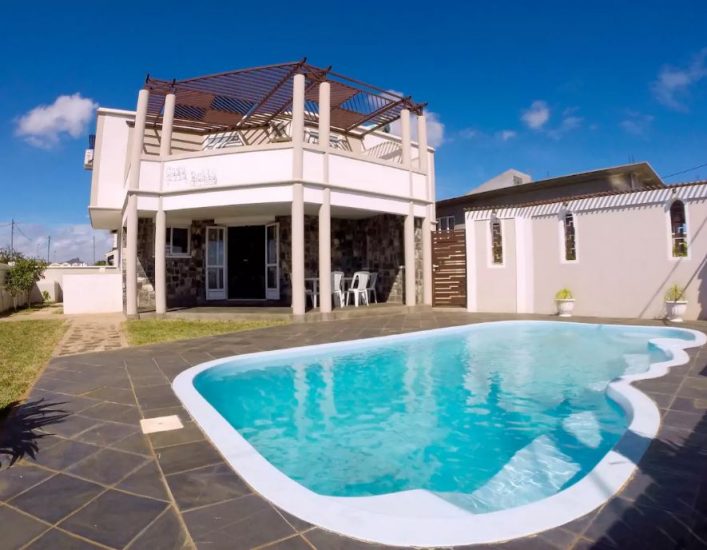 Privatunterkunft mit Pool au Mauritius