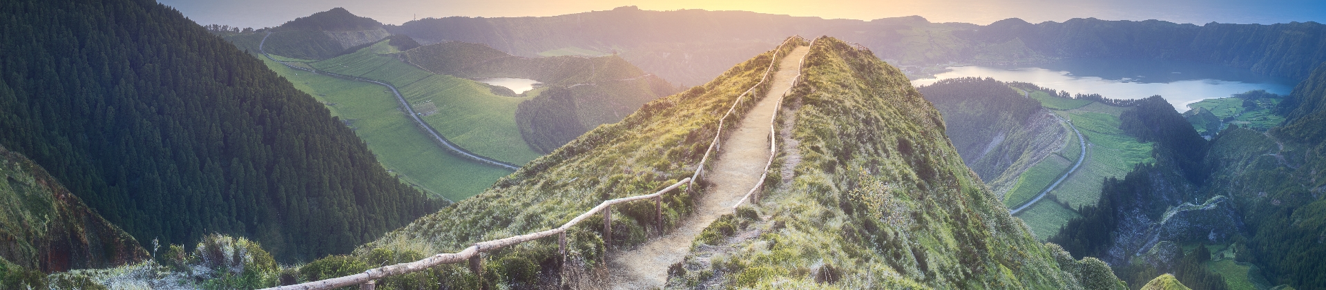 Wanderweg auf den Azoren