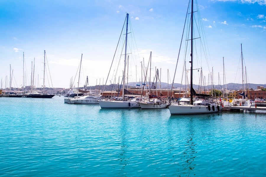 Hafen in Palma