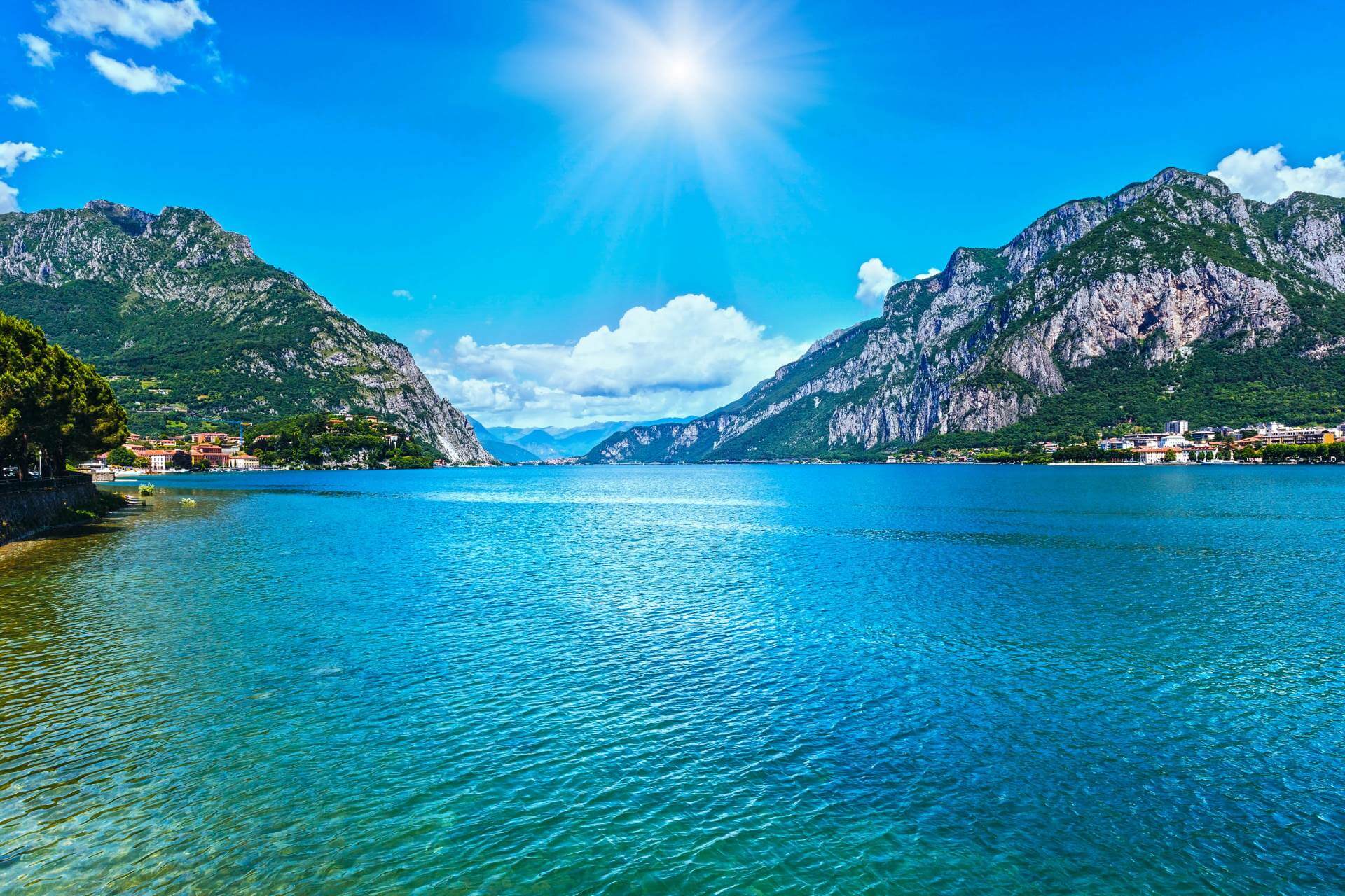 Comer See in Italien