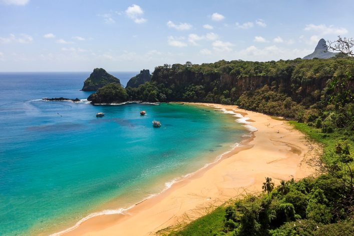 Baia do Sancho in Brasilien, der schönste Strand der Welt