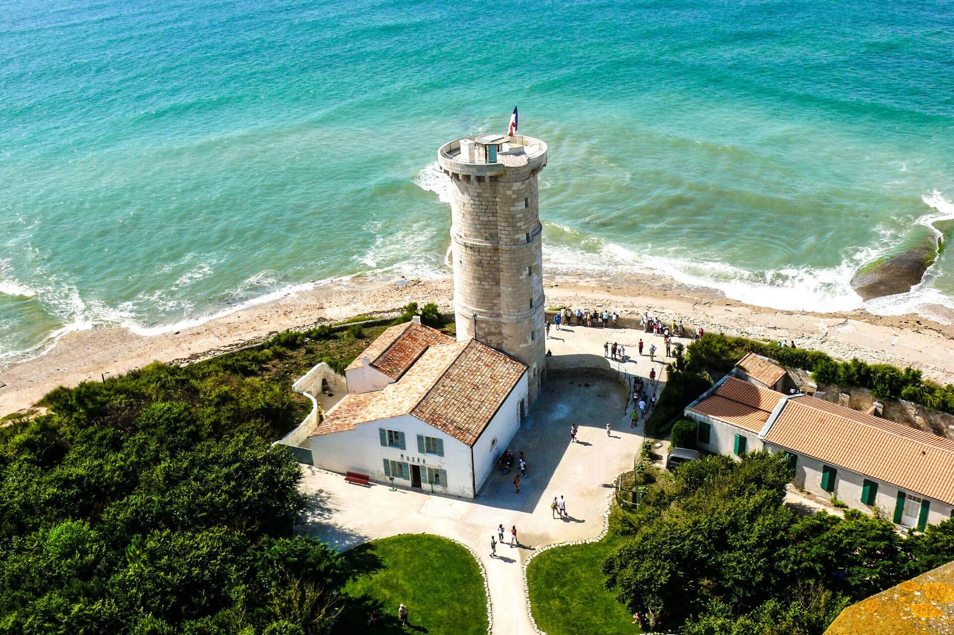 Leuchtturm auf Insel Île de Ré Frankreich