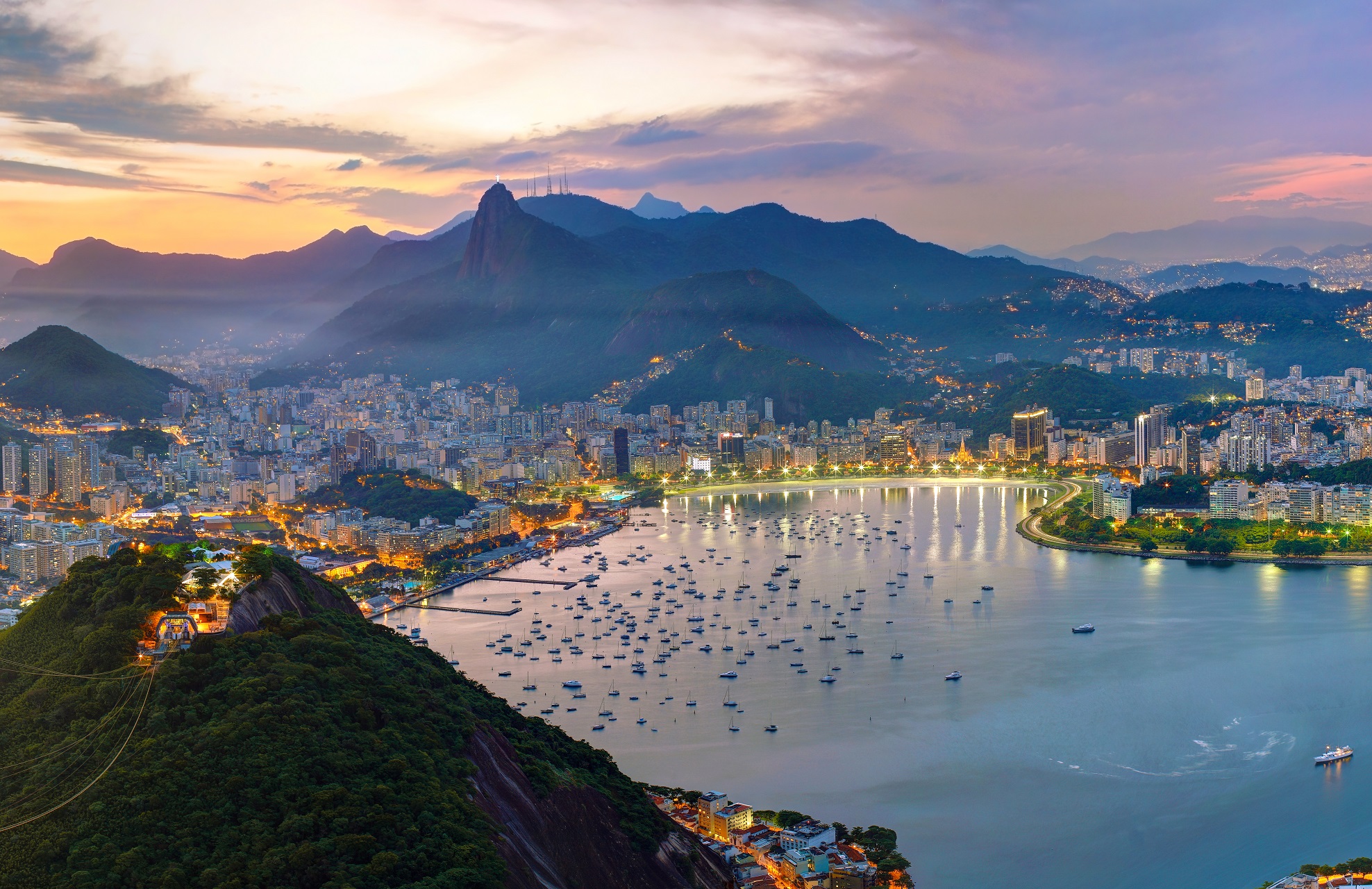 Rio de Janeiro von oben