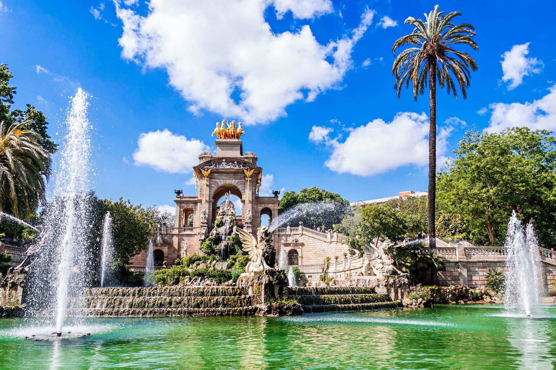 Der Park de la Cuitadella in Barcelona