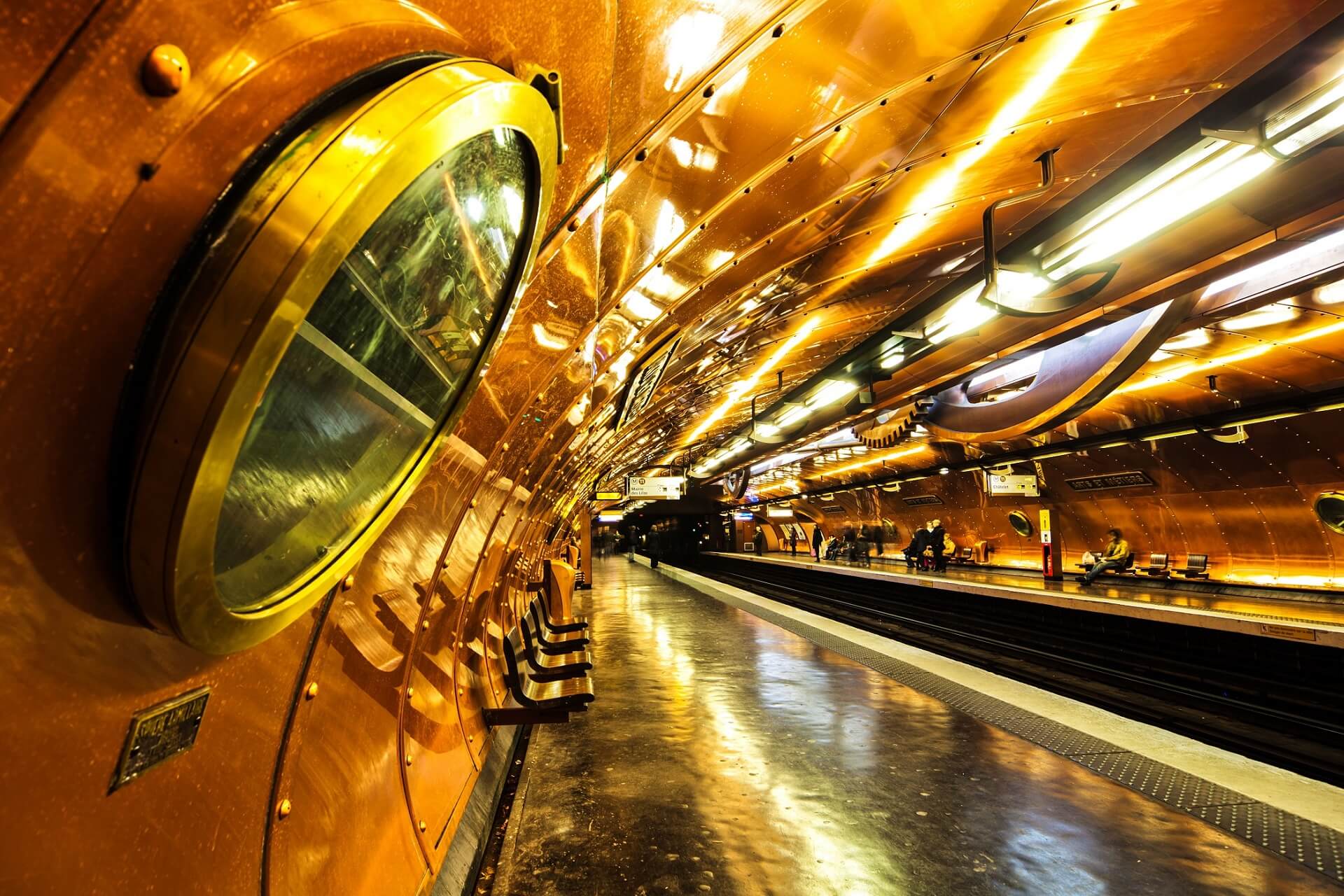 Kunstvolle Metrostationen