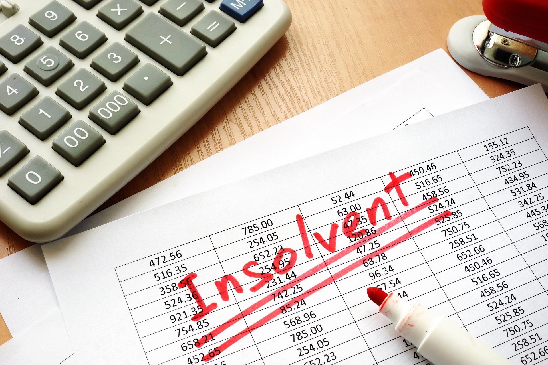 Insolvent