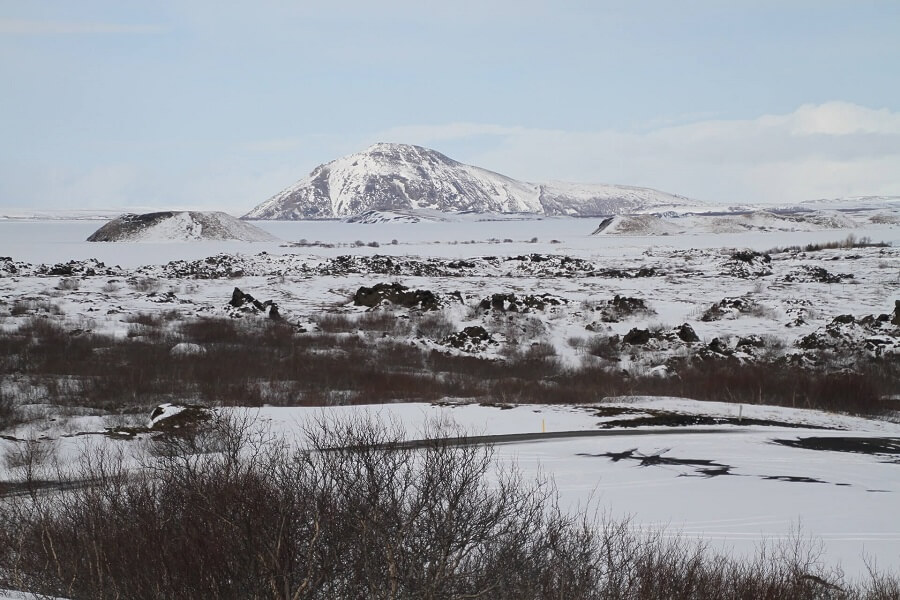 Das Lavafeld Dimmuborgir