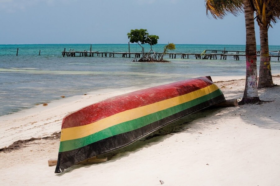 Strand auf Jamaika