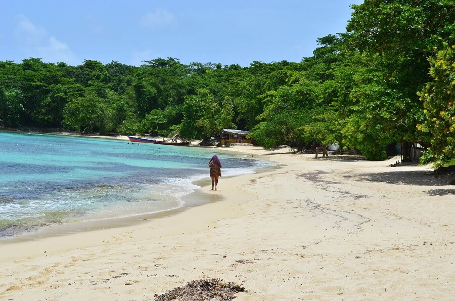 Winnifred Beach auf Jamaika