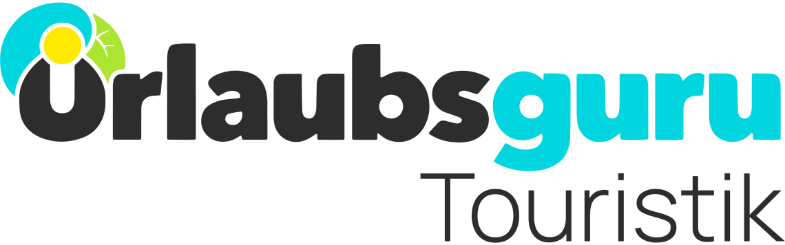 Ein schwarz-blaues Logo mit dem Wort